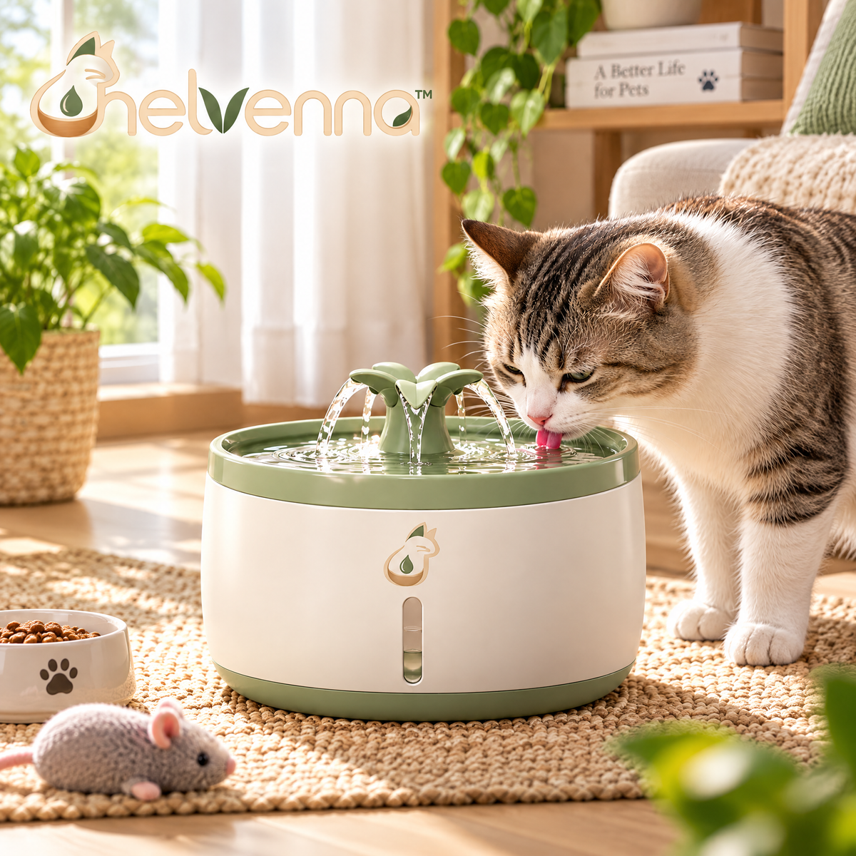 helvenna™ Indoor Cat Water Fountain