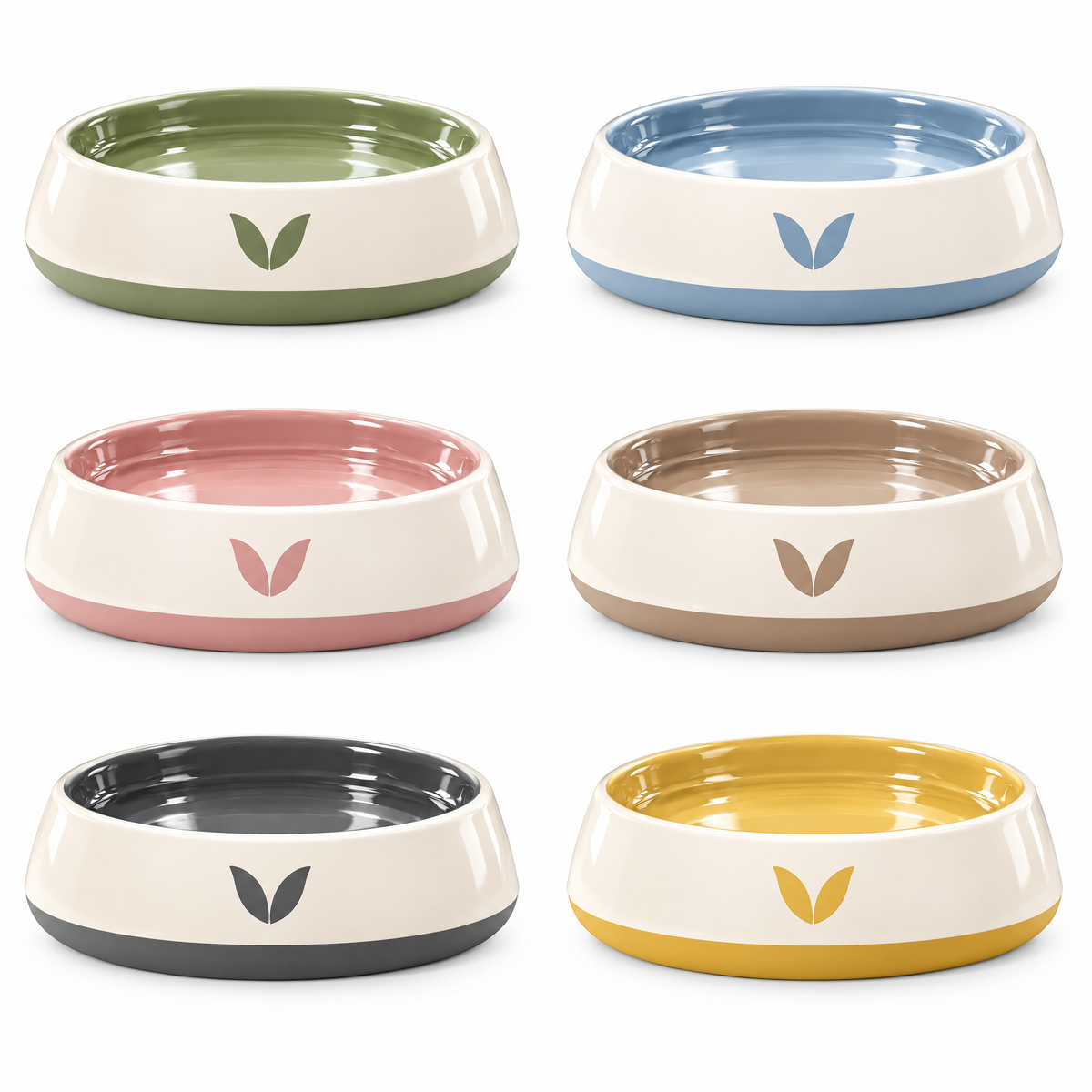 helvenna™ Wide Shallow Cat Water Bowl