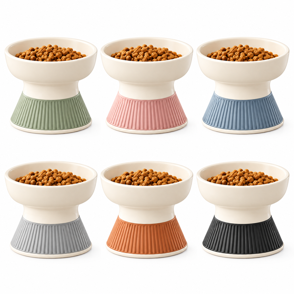 helvenna™ Elevated Cat Food Bowl